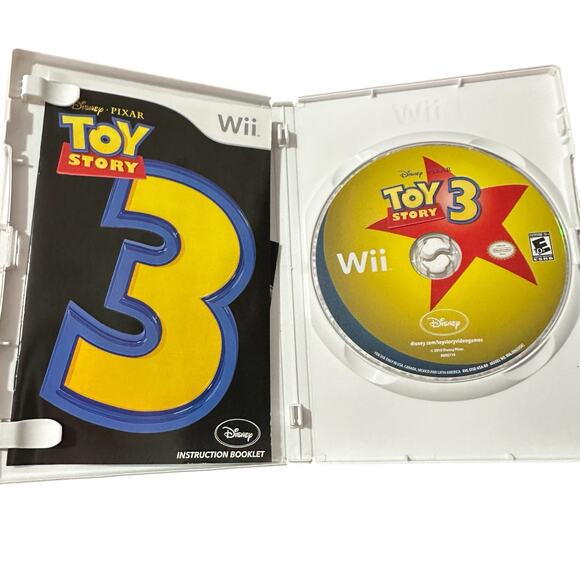 Toy Story 3 Nintendo Wii Video Game With Manual Untested - Picture 5 of 11